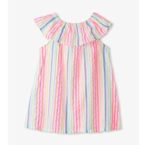 Hatley Baby Girl Miami Beach Ruffle Striped A-Line Dress New!